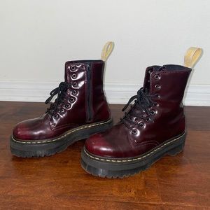 Vegan Jadon II 8-Eye Synthetic Platform Boot Dr. Martens
